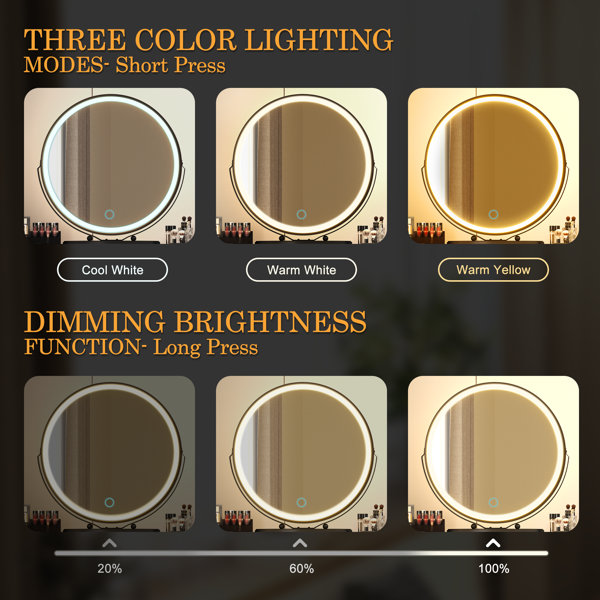 Corrigan Studio® Cheneyville Vanity Set with Stool and Mirror & Reviews